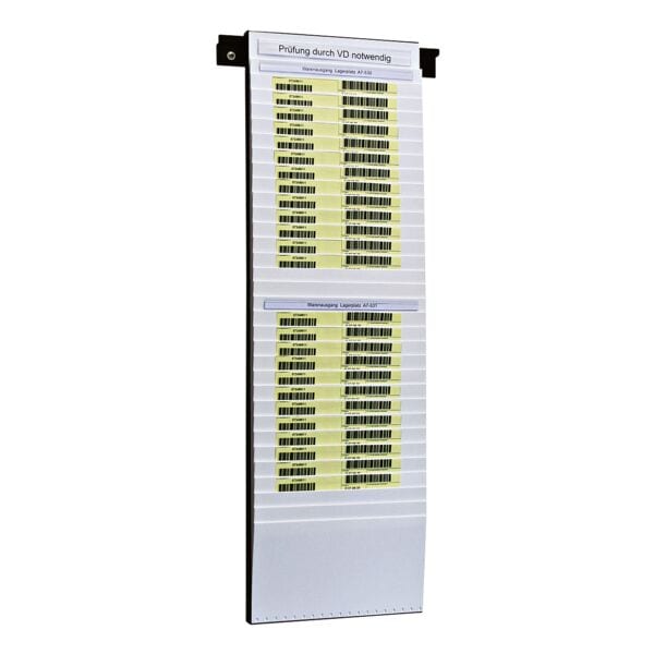 Documenten planbord voor A5/A6 (25 x 79,5 cm) 32 vakken