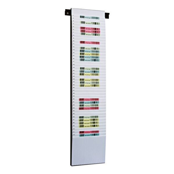 Documenten planbord voor A4/A5 (25 x 108,5 cm) 43 vakken