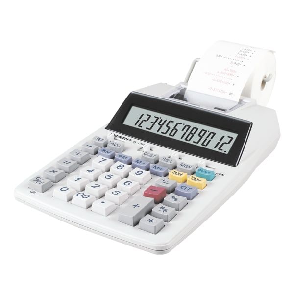 Bureaurekenmachine met printer »EL-1750V«