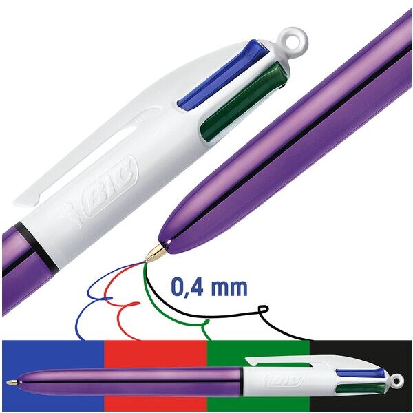 4-kleuren balpen »4 Colours Shine«