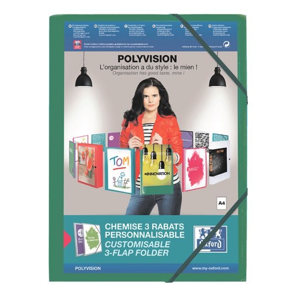 Map met hoekelastieken A4 »polyvision«
