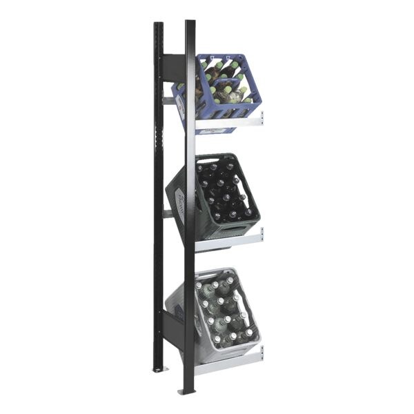 Open aanbouwkast voor drankkratten 40 cm breed