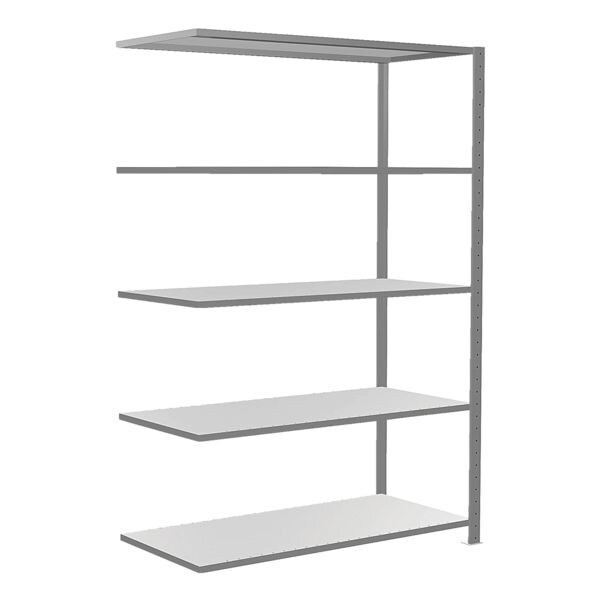 Uitbreiding stalen open kast 130x200 cm »MULTIplus150« 60 cm diepte 5 legborden
