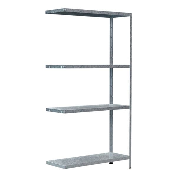 Zware stellingen »194007-V« 80 x 30 x 150 cm aanbouwrek (uitbreiding)
