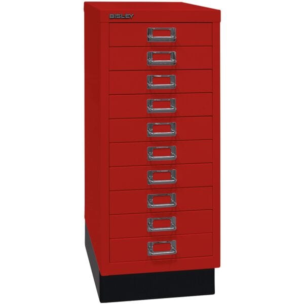 Ladekast »MultiDrawer« A4, enkele lade, 10 laden, met sokkel