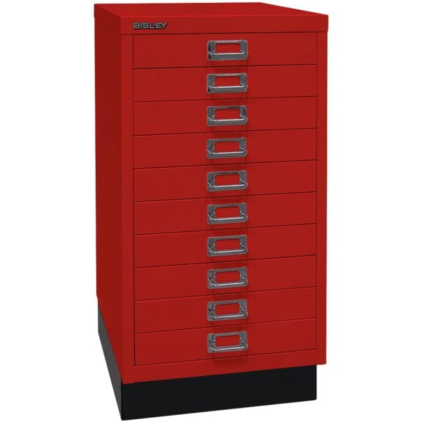 Ladeblok »MultiDrawer« A3, enkele lade, 10 laden, met sokkel