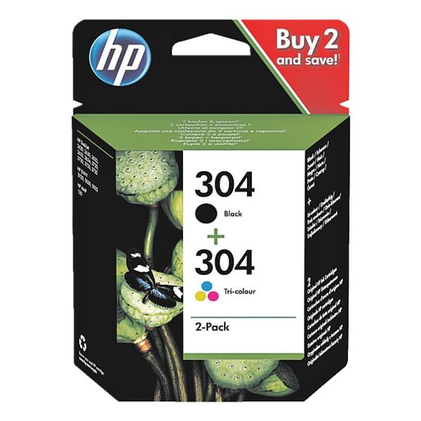 Pak met 2 inktpatronen »HP 3JB05AE« HP 304