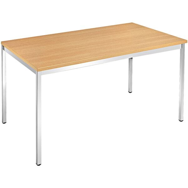 Rechthoekige tafel 160x80 cm