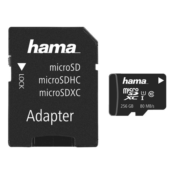 microSDXC-geheugenkaart met adapter »Class 10 UHS-I 256 GB«