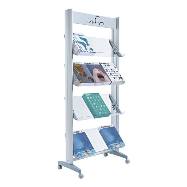Plexiglas folderstandaard 12x A4