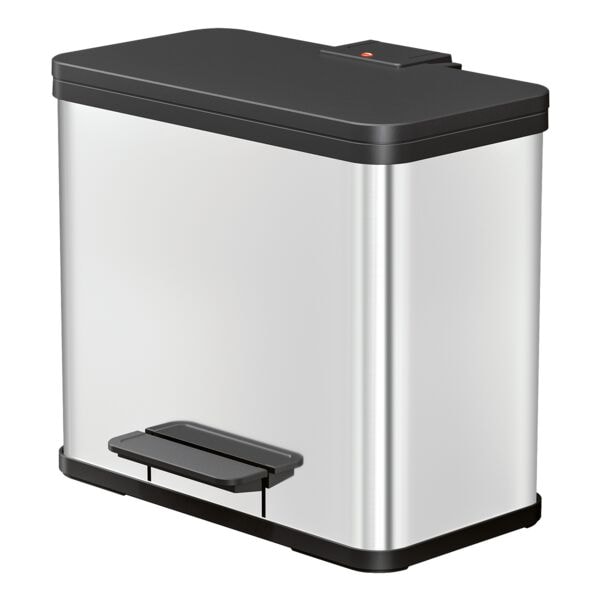 Afvalemmer »Öko Trio Plus L« roestvrijstaal 3 x 9 liter