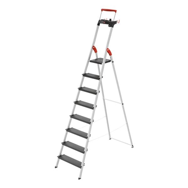 Alu-staande ladder »L100 TopLine« 8 treden