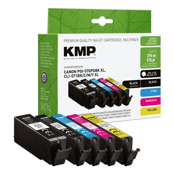 Inktcartridge vervangen Canon »PGI-570XL/CLI-571«