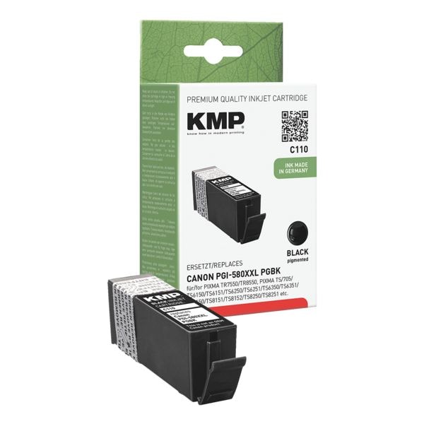Inktpatroon vervangt Canon »PGI-580XXL PGBK«