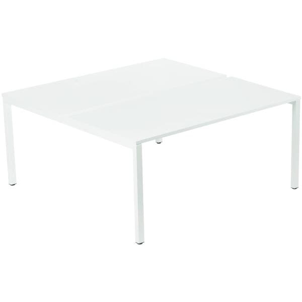 Dubbel bureau 120 cm