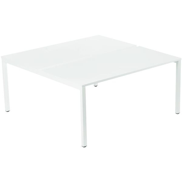 Dubbel bureau 140 cm