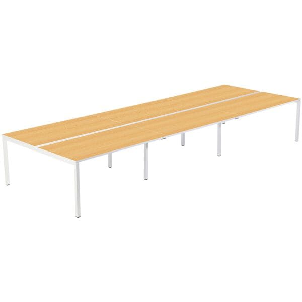 Dubbel bureau 480 cm