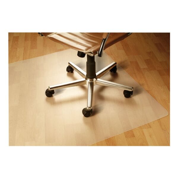Bureaustoelmat 90x120 cm, rechthoek, voor harde vloeren