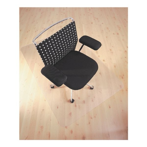 Bureaustoelmat 75x120 cm, rechthoek, voor harde vloeren