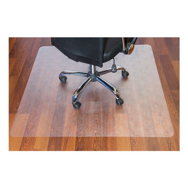 Bureaustoelmat 120x90 cm, rechthoek, voor harde vloeren