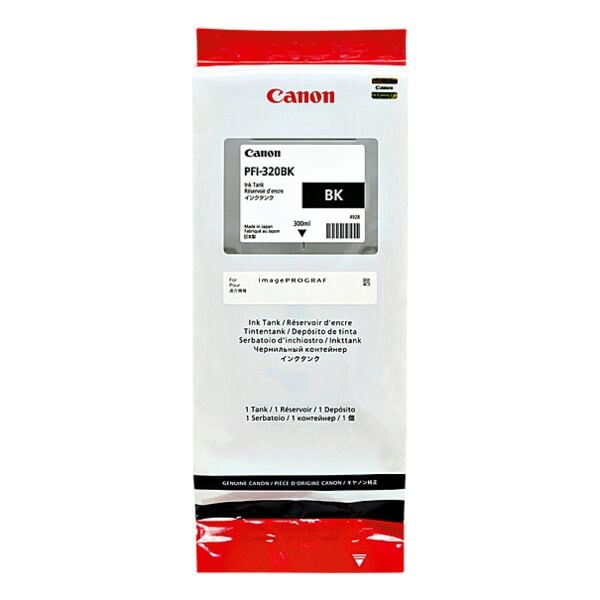 Inktpatroon »2890C001« PFI-320 BK