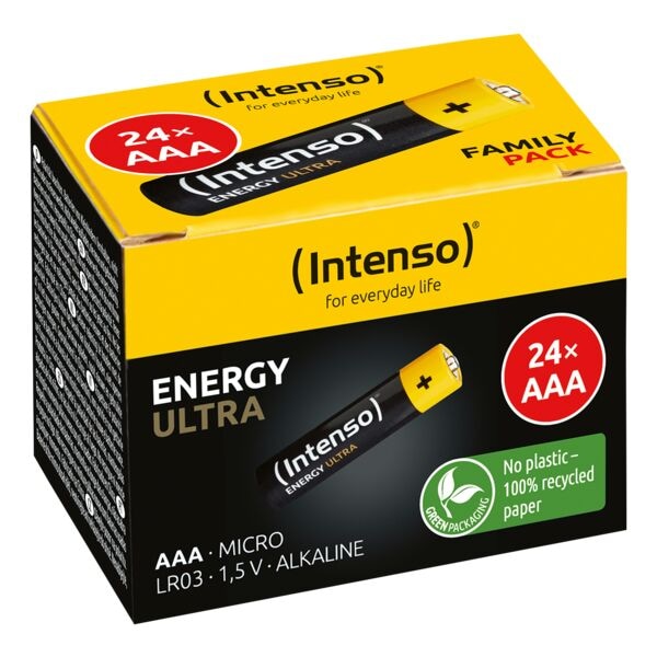 Pak met 24 batterijen »Energy Ultra« Micro / AAA / LR03