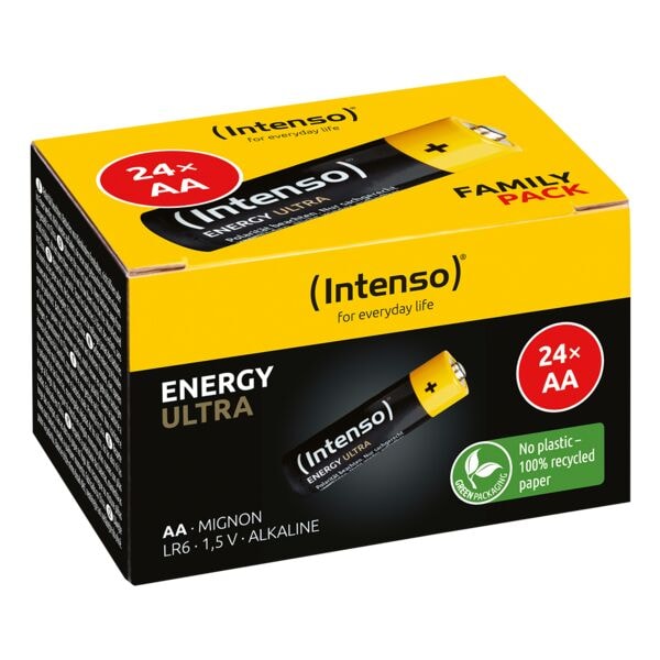 Pak met 24 batterijen »Energy Ultra« Mignon / AA / LR6