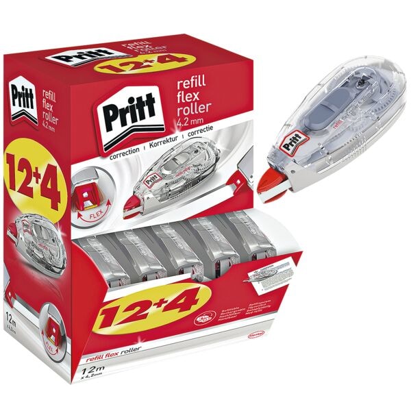 Pak met 16 correctierollers »Refill Flex«