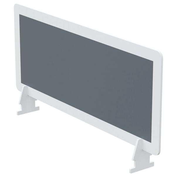 Tafelscheidingswand voor easyDesk dubbele bureaus 80x33 cm