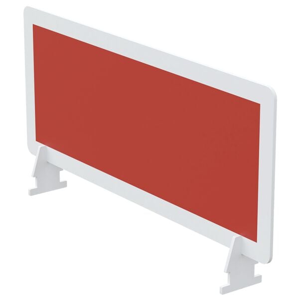 Tafelscheidingswand voor easyDesk dubbele bureaus 80x33 cm