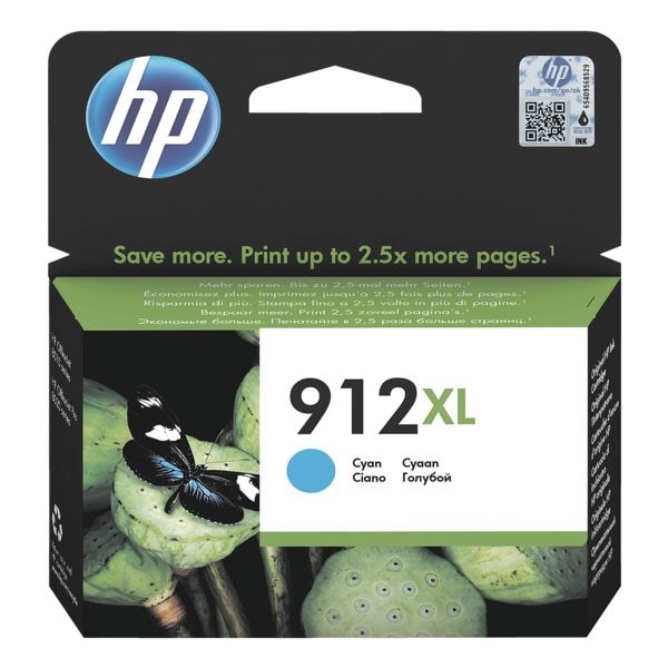 Inktpatroon »3YL81AE« HP 912 XL cyaan