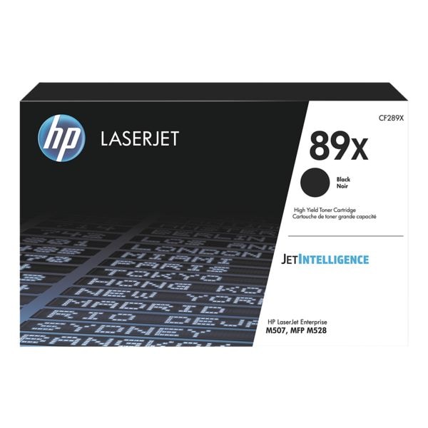 Toner »CF289X« HP 89X zwart