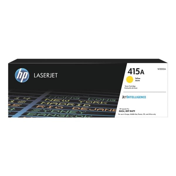 Printcassette »W2032A« HP 415A geel