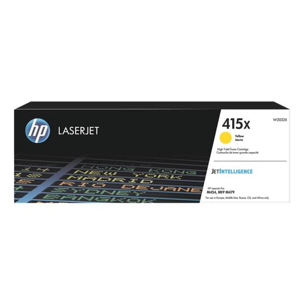 Printcassette »W2032X« HP 415X geel