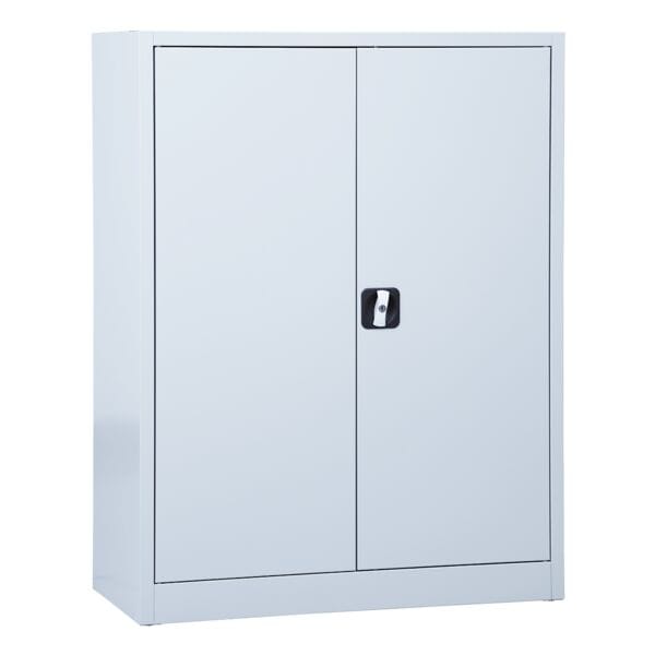 Stalen kast met vleugeldeuren 92 x 120 cm