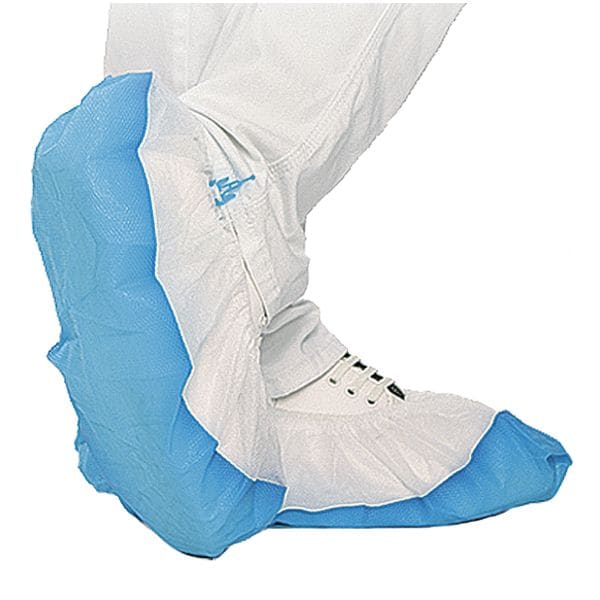 Franz Mensch 70 Stuks Schoenovertrekken »Hygostar«, 44 Cm, Wit/blauw