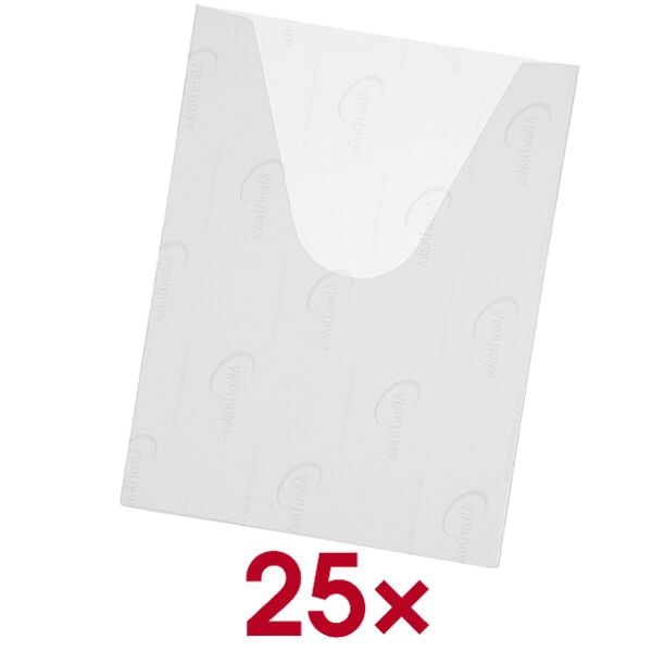 25 zelfklevende hoezen voor schakelschema A4