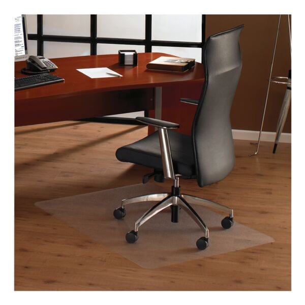 Bureaustoelmat 119x89 cm, rechthoek, voor harde vloeren