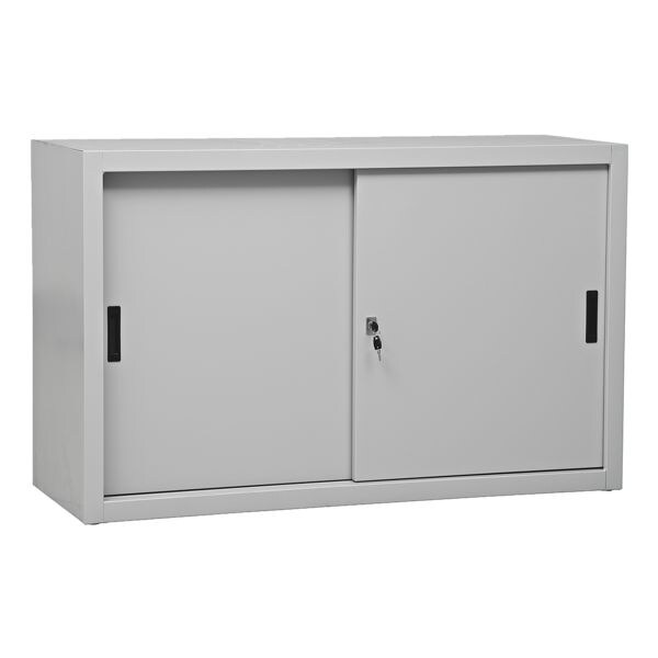Kast met schuifdeuren van staal 2 OH 120 cm breed