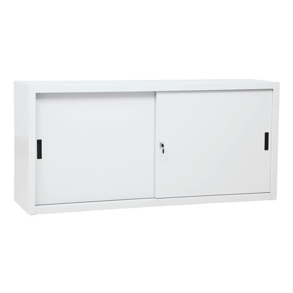 Kast met schuifdeuren van staal 2 OH 160 cm breed