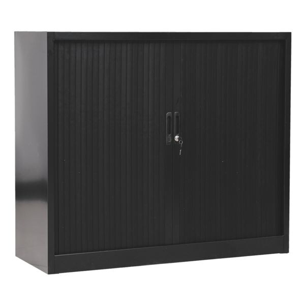 Kast met roldeuren 120 x 105 cm