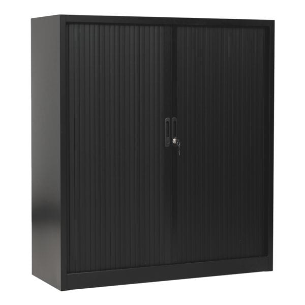 Kast met roldeuren 120 x 135 cm