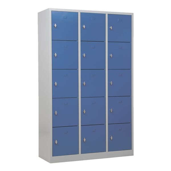 Kluisjeskast 3x 5 vakken
