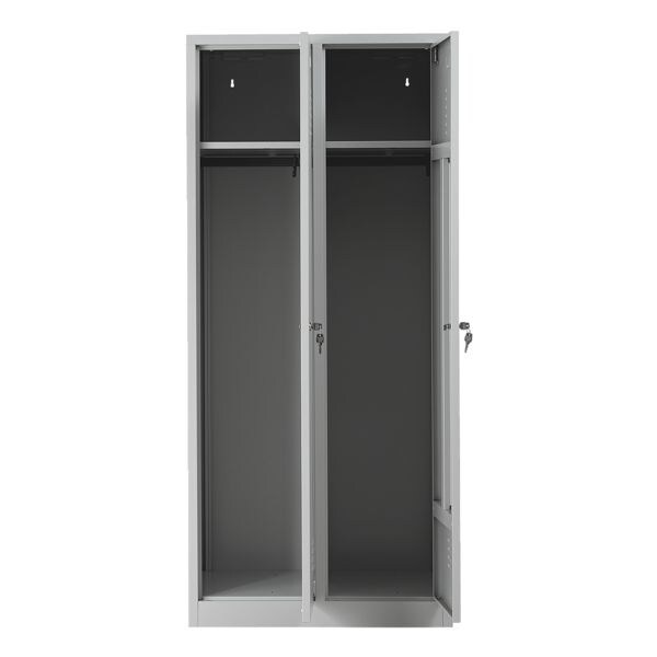 Garderobekast 80 x 180 cm cilinderslot