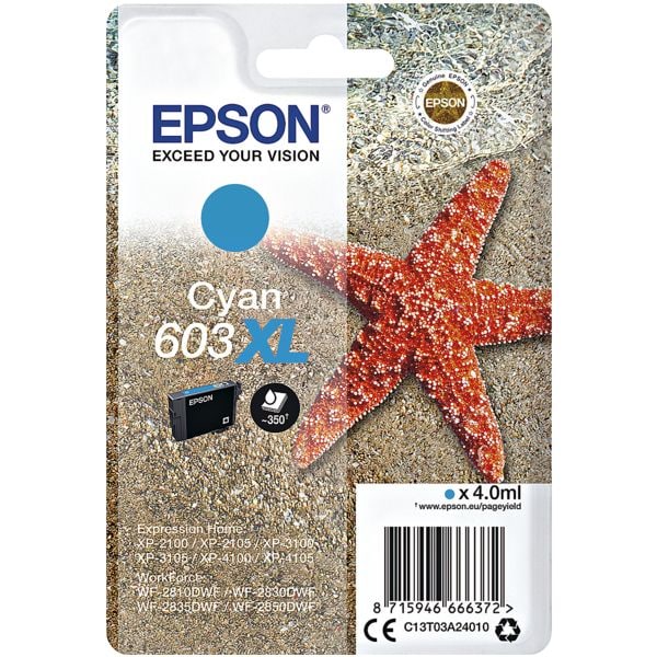 Inktpatroon »603XL« cyaan