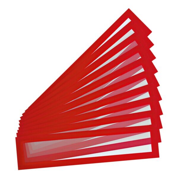 Set van 10 magneetkaders/infokaders »Magneto Solo Pro« voor opschriften A4/A3