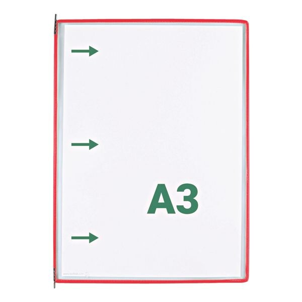 Set van 10 zichtpanelen 3 opening aan de zijkant