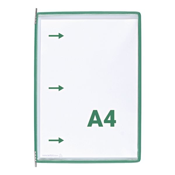 Set van 10 zichtpanelen A4 opening aan de zijkant