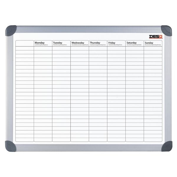 Planbord »4121« voor 7 dagen overzicht