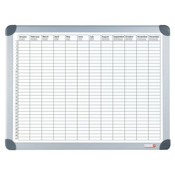 Planbord »4123« voor jaaroverzicht